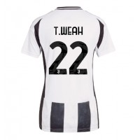 Koszulka piłkarska Juventus Timothy Weah #22 Strój Domowy dla kobiety 2024-25 tanio Krótki Rękaw